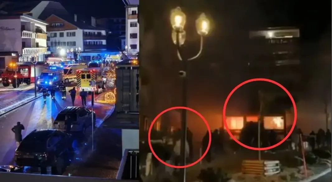 स्विट्जरलैंड के रिसॉर्ट में न्यू ईयर सेलिब्रेशन के दौरान ब्लास्ट