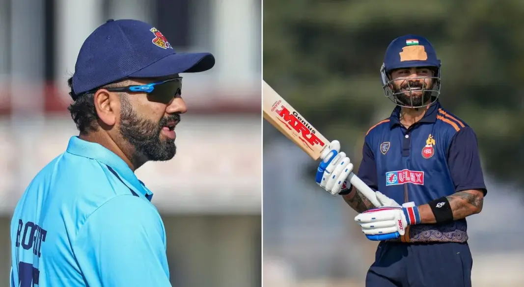 विराट कोहली और रोहित शर्मा के शतक