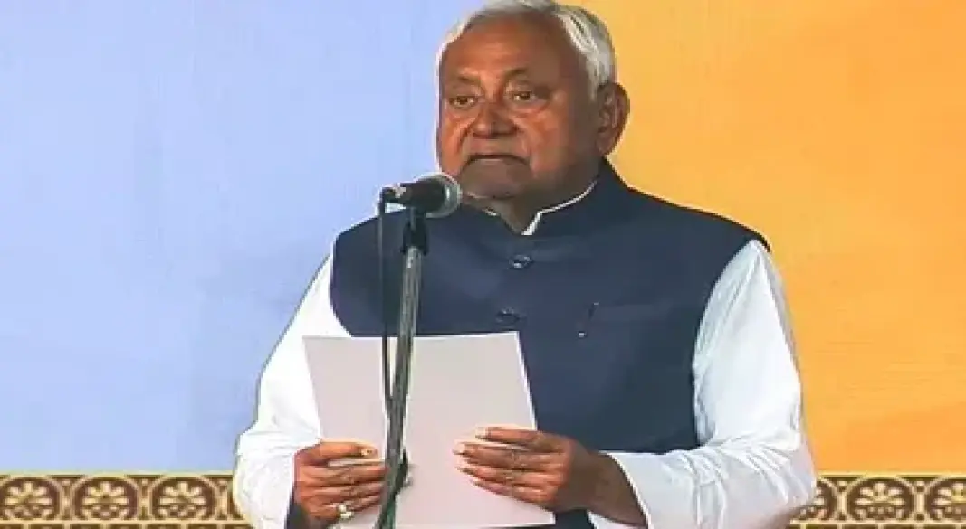 नीतीश कुमार ने 10वीं बार संभाली बिहार की कमान