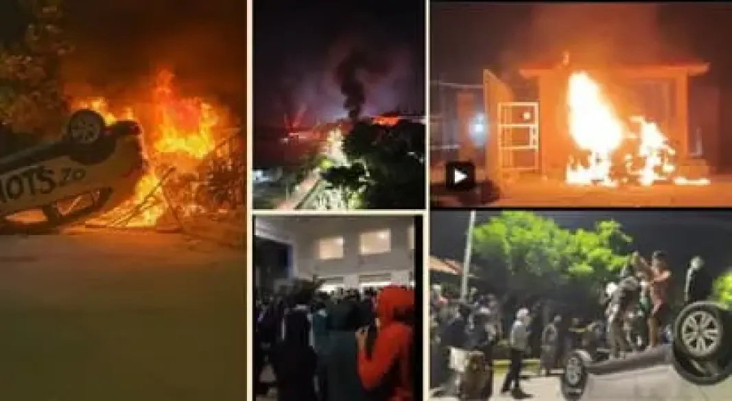 एमपी-सीहोर की VIT यूनिवर्सिटी में स्टूडेंट्स ने फिर आग लगाई