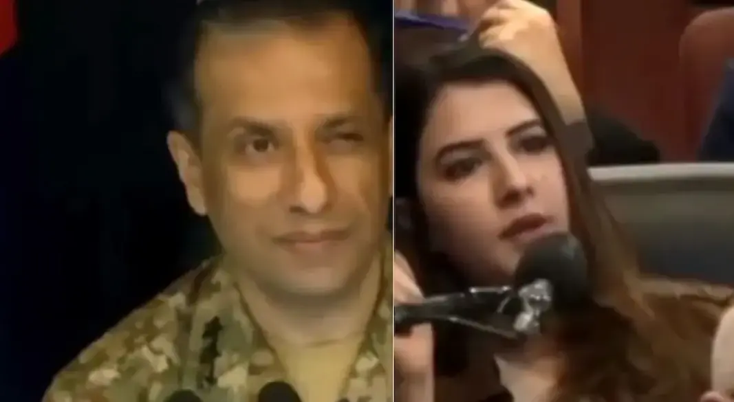 पाकिस्तानी सेना के प्रवक्ता ने महिला पत्रकार को आंख मारी