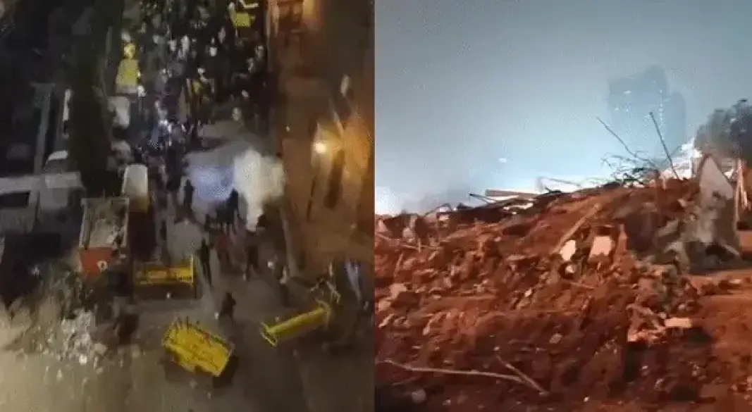 दिल्ली में आधी रात पुलिस-MCD टीम पर पथराव